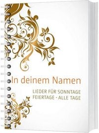 Produktbild: In deinem Namen (Liederbuch mit Spiralbindung)