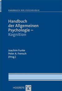 Produktbild: Handbuch der Allgemeinen Psychologie - Kognition