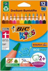 Produktbild: BIC Buntstifte KIDS Evolution Triangle 12er Set