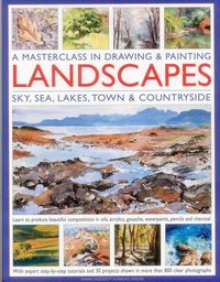 Produktbild: Hoggett, S: A Masterclass in Drawing & Painting Landscapes