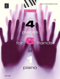 Produktbild: Cornick, M: 4 Pieces for 6 Hands at 1 Piano