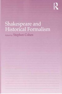 Produktbild: Shakespeare and Historical Formalism