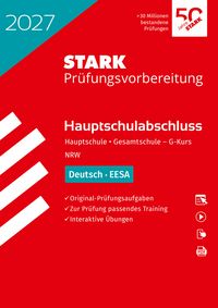 Produktbild STARK Deutsch - Hauptschulabschluss (EESA) 2027 NRW - Prüfungsvorbereitung