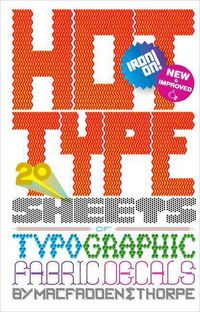 Produktbild: Hot Type: 20 Sheets of Typographic Fabric Transfers