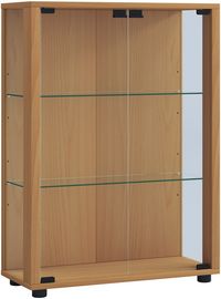 Produktbild: Holz Glas Stand Vitrine Sammelvitrine Sintalo