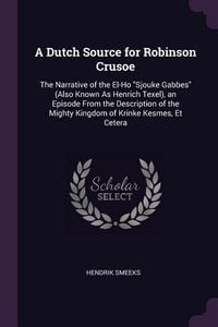 Produktbild: A Dutch Source for Robinson Crusoe