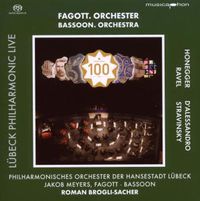 Produktbild: Meyers/Brogli-Sacher/Philharm. Orch. L&uuml;beck: Fagott.Orcheste