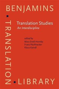 Produktbild: Translation Studies: An Interdiscipline