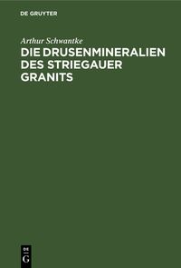 Produktbild: Die Drusenmineralien des Striegauer Granits
