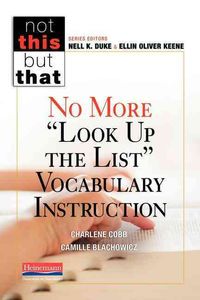 Produktbild: No More Look Up the List Vocabulary Instruction