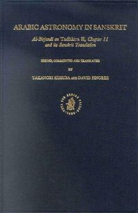 Produktbild: Arabic Astronomy in Sanskrit