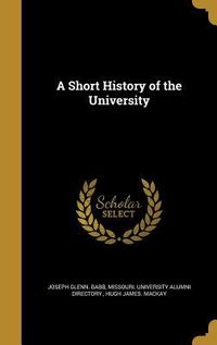 Produktbild: A Short History of the University