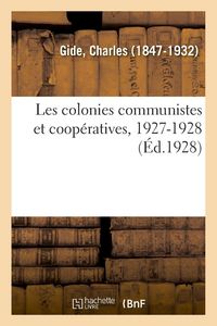 Produktbild: Les colonies communistes et coop&eacute;ratives, 1927-1928