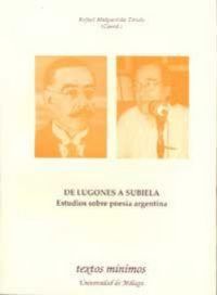 Produktbild: De Lugones a Subiela : estudio sobre poes&iacute;a argentina