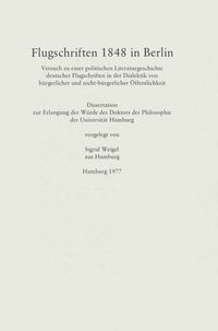 Produktbild: Flugschriften 1848 in Berlin