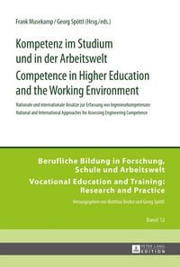 Produktbild: Kompetenz im Studium und in der Arbeitswelt- Competence in Higher Education and the Working Environment