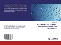 Produktbild: Transfer Matrix Method - new developments and applications