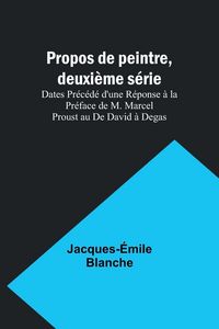 Produktbild: Propos de peintre, deuxi&egrave;me s&eacute;rie