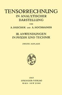 Produktbild: Grundz&uuml;ge der Tensorrechnung in Analytischer Darstellung
