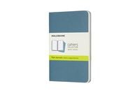 Produktbild: Moleskine Cahier Pocket/A6, 3er Set, Blanko, Lebhaftes Blau