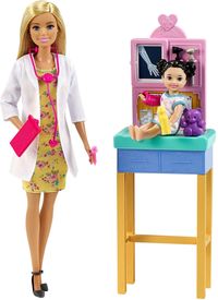 Mattel - Barbie - Kinderärztin Puppe - blond
