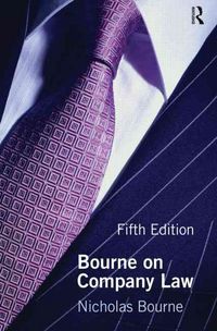 Produktbild: Bourne On Company Law 5/e
