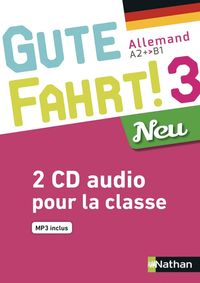 Produktbild: Gute Fahrt! 3 Neu Coffret 2 CD Classe 2018