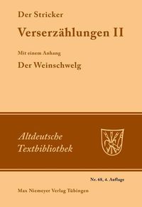 Produktbild: Verserz&auml;hlungen II