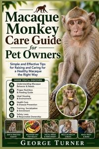 Produktbild: Macaque Monkey Care Guide for Pet Owners