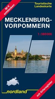 Produktbild: Mecklenburg-Vorpommern, Touristische Landeskarte