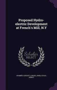 Produktbild: Proposed Hydro-electric Development at French's Mill, N.Y