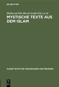 Produktbild: Mystische Texte aus dem Islam
