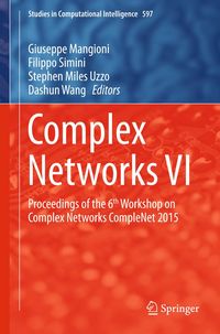Produktbild: Complex Networks VI