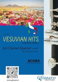 Produktbild: (Score) Vesuvian Hits for Clarinet Quartet