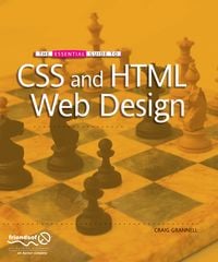 Produktbild: The Essential Guide to CSS and HTML Web Design