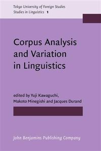 Produktbild: Corpus Analysis and Variation in Linguistics