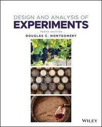 Produktbild: Design and Analysis of Experiments