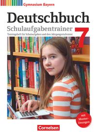 Bild vom Artikel Deutschbuch Gymnasium - Bayern - 2019 - 7. Klasse - Schulaufgabentrainer mit Lösungen vom Autor Konrad Wieland