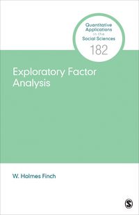 Produktbild: Finch, H: Exploratory Factor Analysis