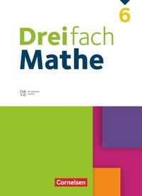 Produktbild: Dreifach Mathe 6. Schuljahr - Sch&uuml;lerbuch