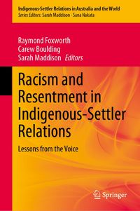 Produktbild: Racism and Resentment in Indigenous-Settler Relations
