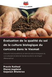 Produktbild: &Eacute;valuation de la qualit&eacute; du sol de la culture biologique du curcuma dans le Vasmat