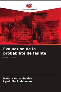 Produktbild: &Eacute;valuation de la probabilit&eacute; de faillite