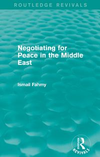 Produktbild: Negotiating for Peace in the Middle East (Routledge Revivals)