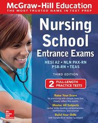 Produktbild: McGraw-Hill Education Nursing School Entrance Exams, Third Edition