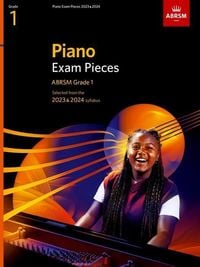 Produktbild: Abrsm: Piano Exam Pieces 2023 & 2024, ABRSM Grade 1
