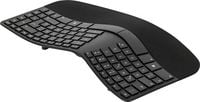 Produktbild: Matias FK413PCD-DE Sculpted Ergonomic Rechargeable Keyboard Kabellos Tastatur Deutsch, QWERTZ Schwarz Ergonomisch