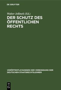 Produktbild: Der Schutz des &ouml;ffentlichen Rechts