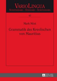 Produktbild: Grammatik des Kreolischen von Mauritius