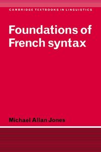 Produktbild: Foundations of French Syntax